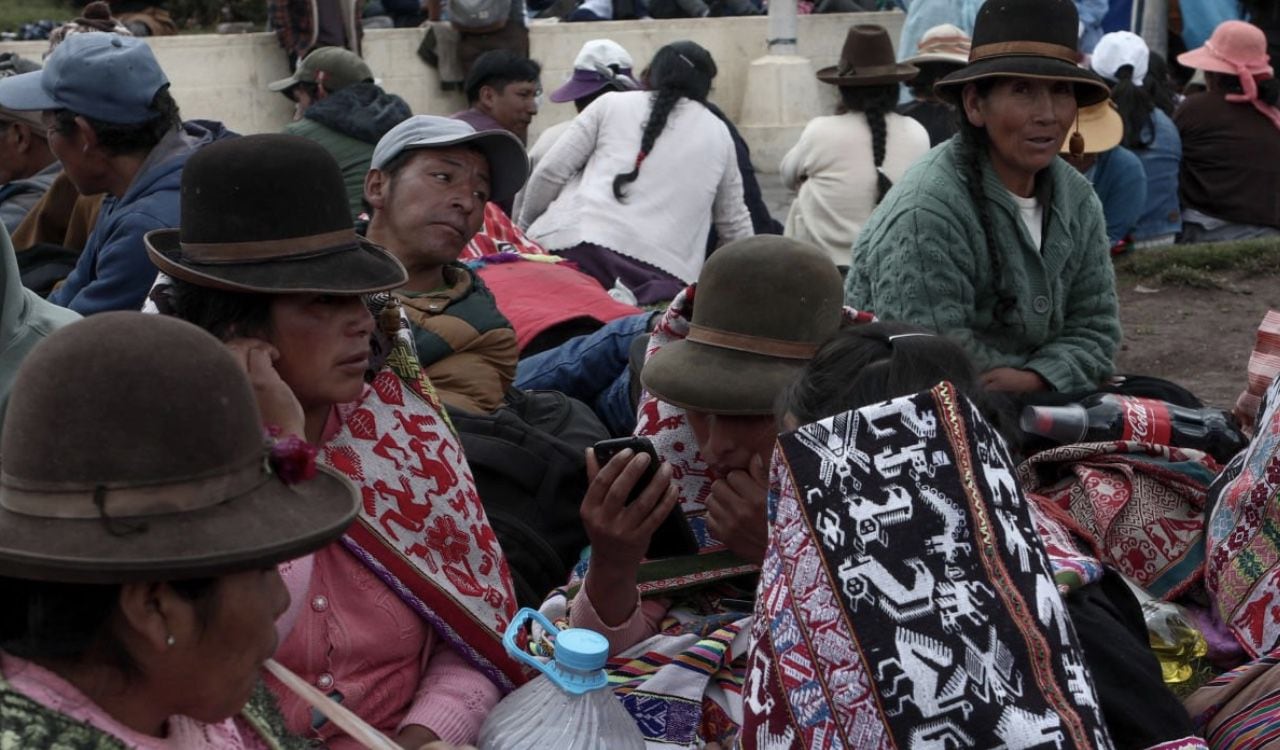 Los indígenas en Perú, piden que no los provoquen más o esto podría terminar en una guerra civil