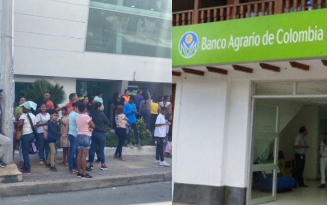 Banco Agrario se refirió a las largas filas para recibir el subsidio