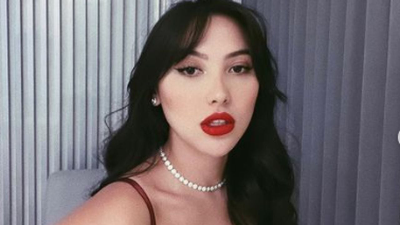 Aida Victoria Merlano en selfie a través de su Instagram