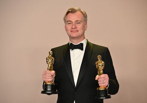 Christopher Nolan brilló con su cinta (Photo by Robyn BECK / AFP)