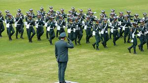 salida del General Nicacio Martinez Espinel 
El general Eduardo Enrique Zapateiro Altamiranda asumió la Comandancia del Ejército Nacional en ceremonia efectuada este lunes en la Escuela Militar de Cadetes José María Córdova
Bogota dic 30 2019
Foto Guillermo Torres Reina - Semana