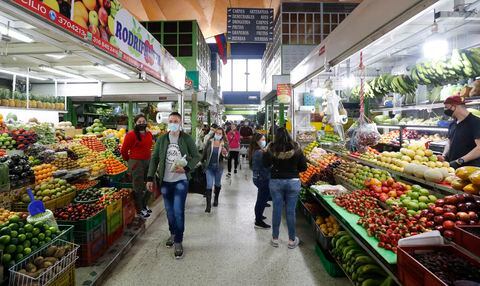 Plaza de Mercado Paloquemao
venta de pescado de buena calidad
Bogota marzo 26 del 2021