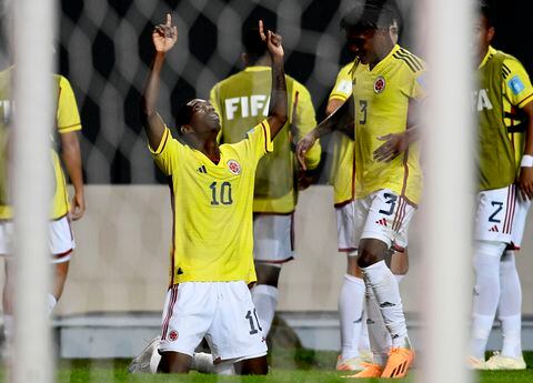 Colombia Vs Japón en el mundial sub20 Argentina 2023