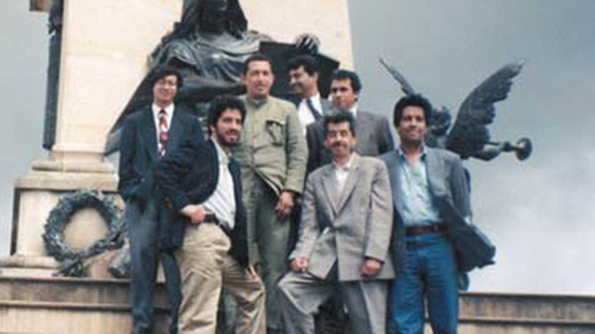 La primera vez que Chávez vino a Colombia.