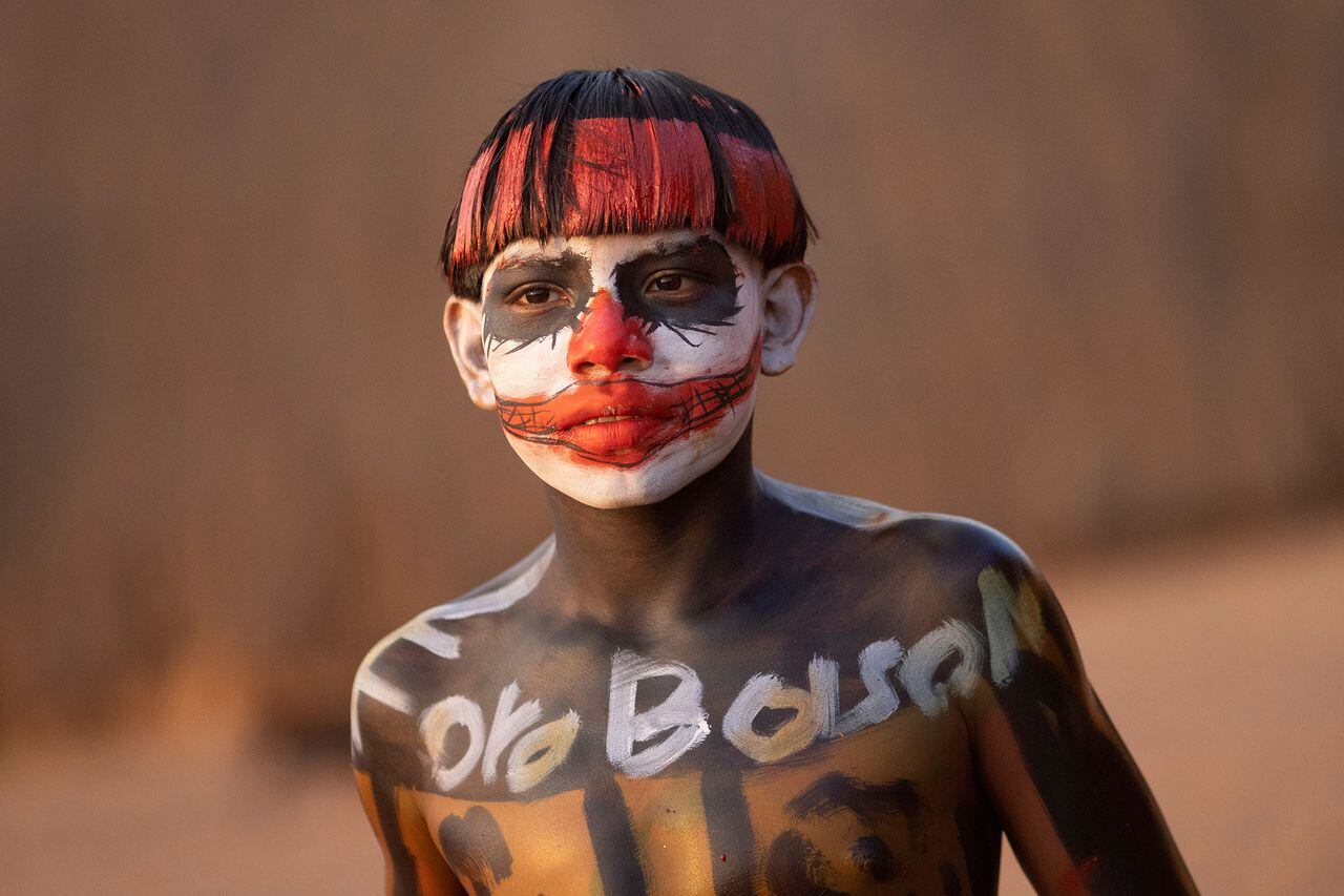 En Imágenes : Ritual funerario Parque Indígena Xingu en Brasil