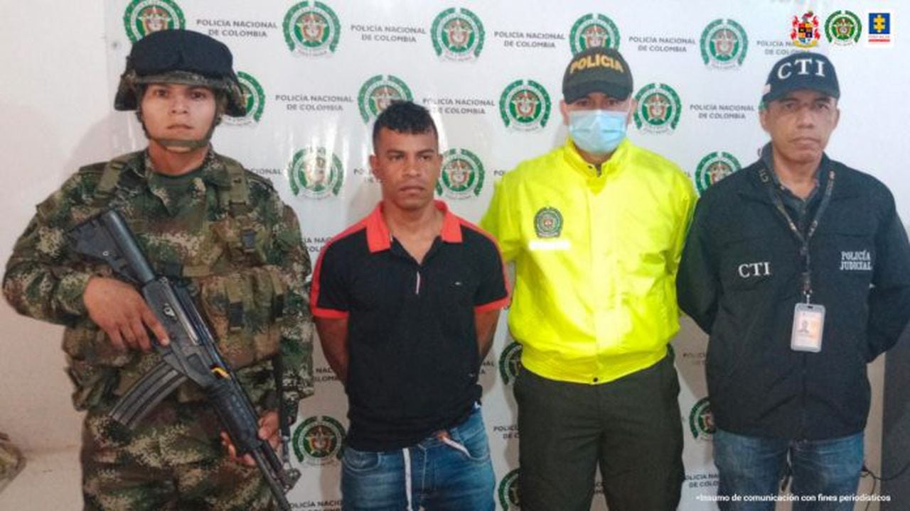 A prisión presunto cabecilla del Gaor Adan Izquierdo que estaría implicado en un homicidio en el norte del Valle del Cauca