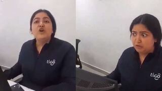 Video expone a una funcionaria de Tigo que responde de forma grosera a un cliente.