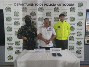 Captura de alias Marrano, cabecilla del Clan del Golfo, en Santa Fe de Antioquia.