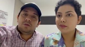 Ángela Hernandez y su esposo revelan el nuevo diagnostico médico en el Hospital Internacional de Colombia