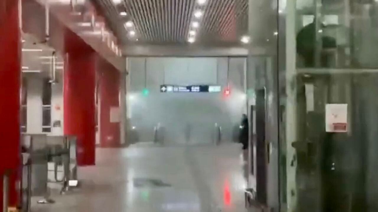 Metro Pekín. Foto: Captura de pantalla Twitter @Sepa_mass