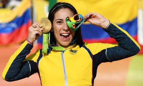 Mariana Pajón. Foto: David Ramos/Getty Images