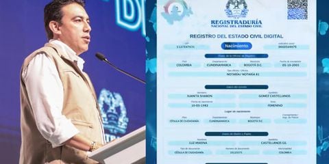 El registrador nacional Alexander Vega hizo oficial el registro civil digital.