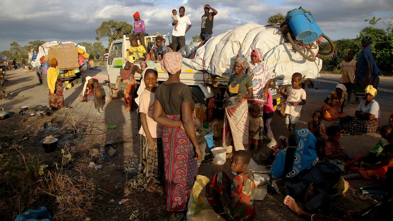 Imagen no corresponde a hechos narrados. Desplazados por la violencia en Cabo Delgado, en el norte de Mozambique
(Foto de ARCHIVO) Europa Press.