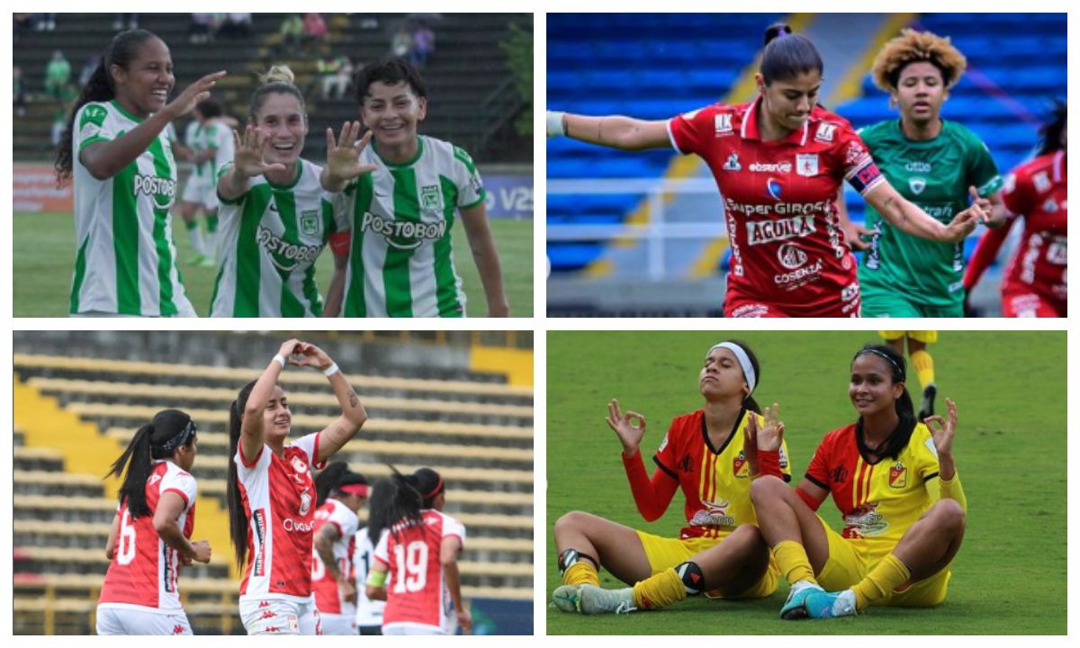 Nacional, América, Santa Fe y Pereira clasificados a los 8 mejores de la Liga Colombiana