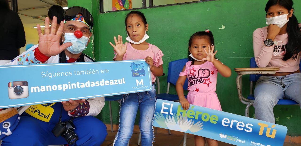 Brigadas de Salud Fundación Manos Pintadas de Azul