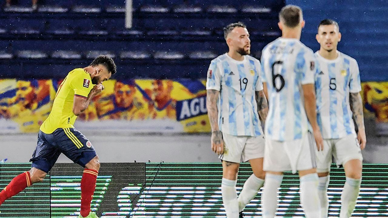  El gol de Miguel Ángel Borja le dio a Colombia el primer empate ante Argentina en 14 años y una dosis de oxígeno a la selección en la eliminatoria.