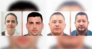 Yacsy Álvarez, Rayder Russo y los hermanos Juven y Juvenal Sequea serán procesados por tráfico de armas.