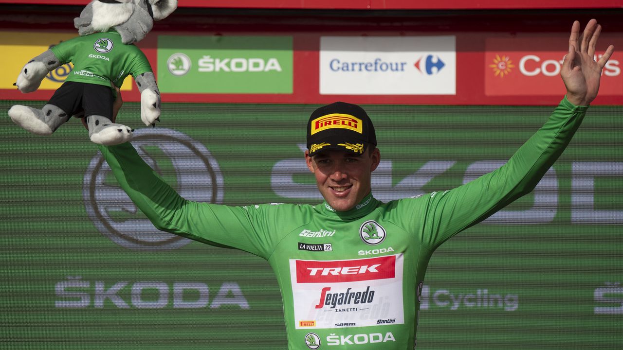 Mads Pedersen triunfó en la etapa 13 de La Vuelta 2022.