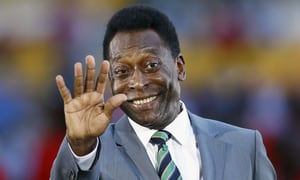 FILE - Brazilian soccer legend Pele waves prior to the African Cup of Nations final soccer match between Ivory Coast and Zambia at Stade de L'Amitie in Libreville, Gabon, Feb. 12, 2012. Pelé, the Brazilian king of soccer who won a record three World Cups and became one of the most commanding sports figures of the last century, died in Sao Paulo on Thursday, Dec. 29, 2022. He was 82. (AP Photo/Francois Mori, File)