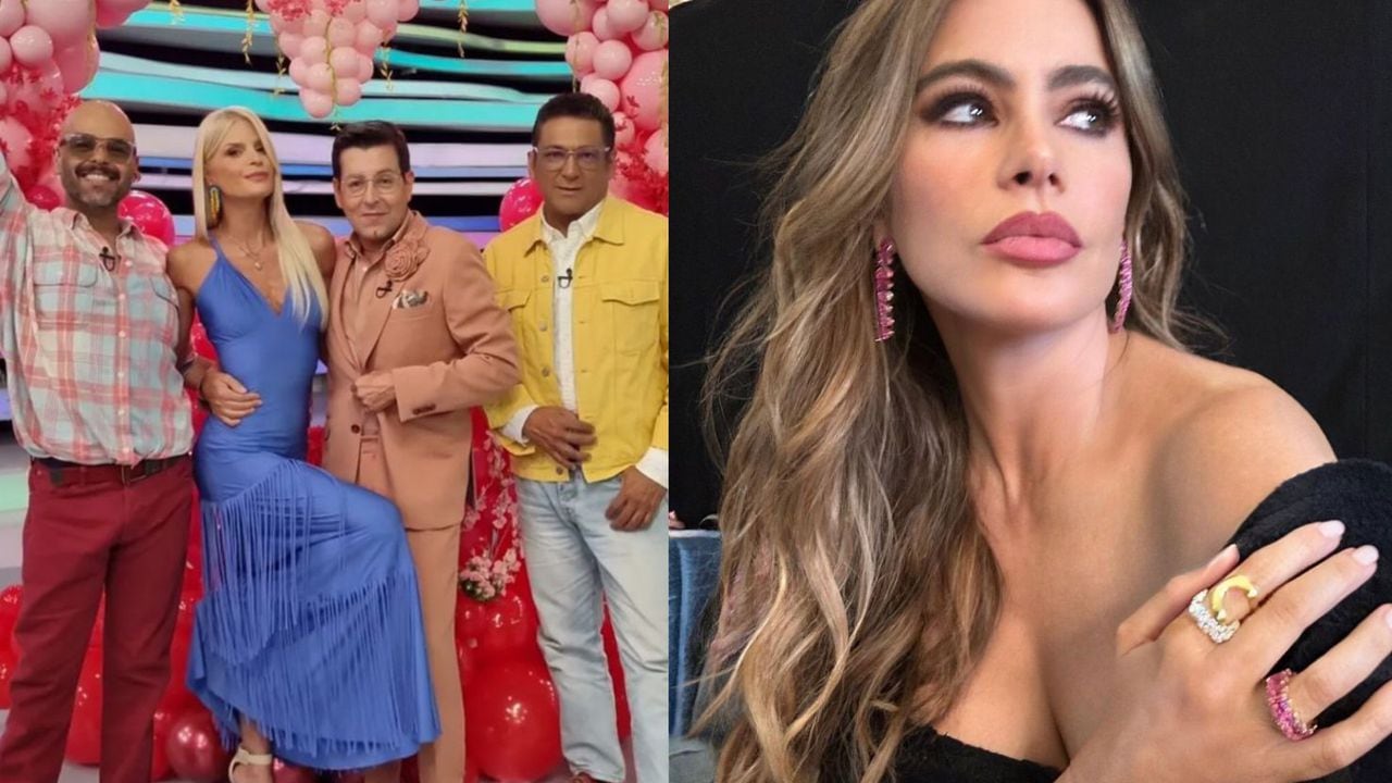 Presentadores de La Red del Canal Caracol critican la forma de vestir de Sofía Vergara