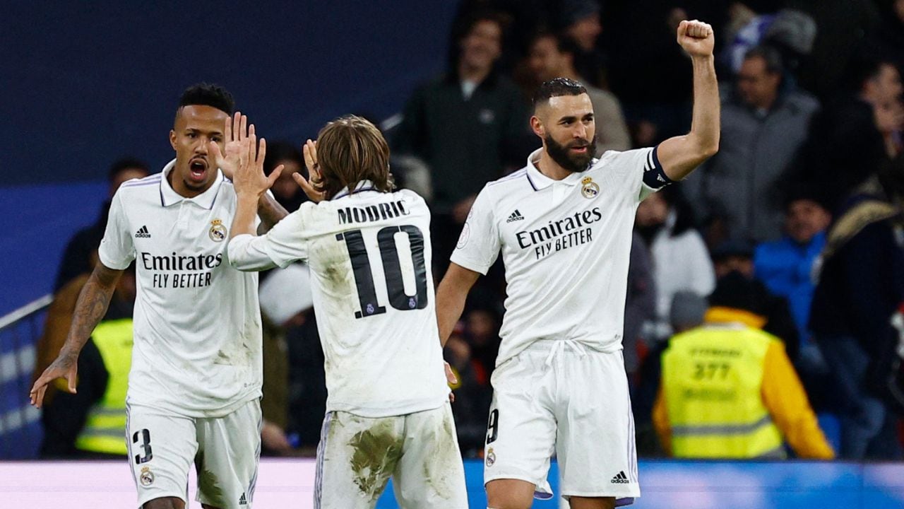 Real Madrid revirtió a su favor el marcador  y se quedó con el último tiquete a la semifinales de Copa del Rey.