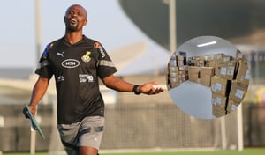 Asistente técnico de la Selección de Ghana, George Antwi Boateng.