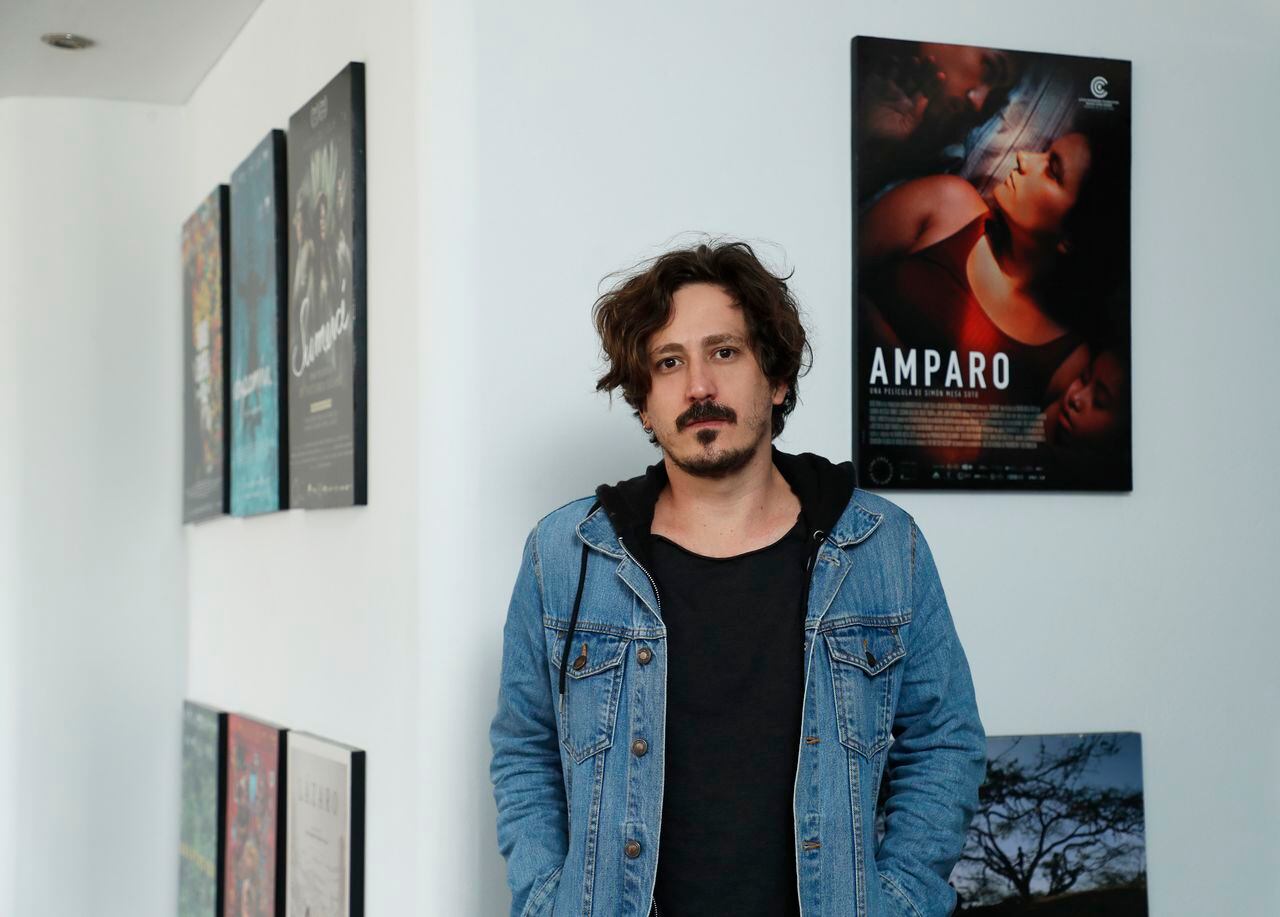 Simón Mesa Soto director del largometraje 'Amparo'. Bogotá, mayo 9 del 2022.