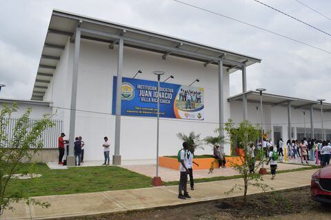 El colegio tiene más de 21.000 metros cuadrados.