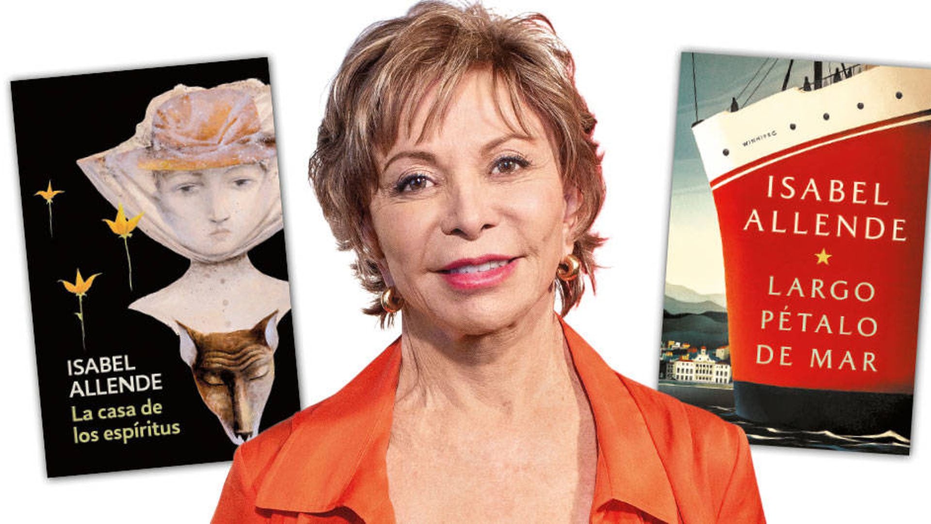 Isabel Allende, la escritora que más libros en español ha vendido, habla de 'Largo pétalo de mar'