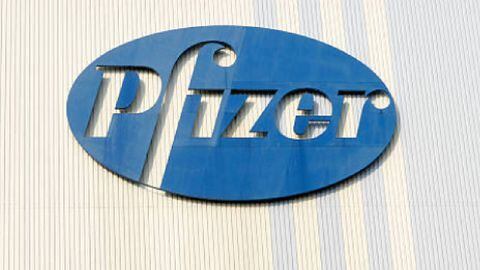 Logo empresa farmacéutica Pfizer