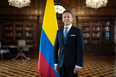 Javier Darío Higuera, nuevo embajador de Colombia en Dinamarca.