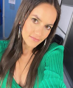 Linda Palma, presentadora del Canal Caracol