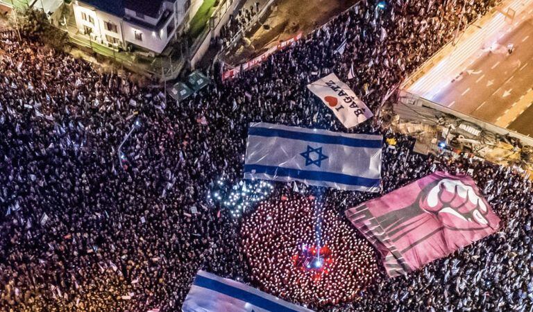 Fueron multitudinarias las protestas en Israel
