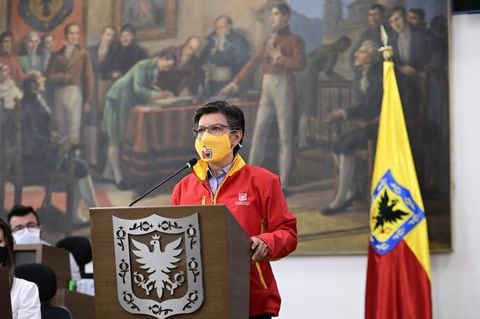Claudia López en el Concejo de Bogotá