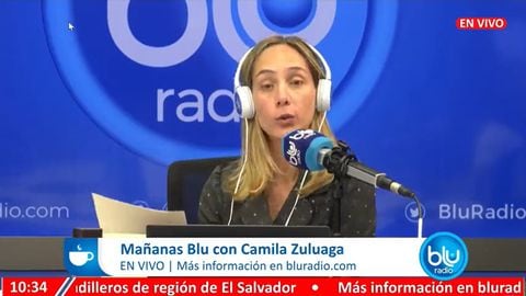 La periodista compartió las disculpas públicas en el programa radial y las replicó en redes sociales. Foto: Captura de video - Twitter @ZuluagaCamila
