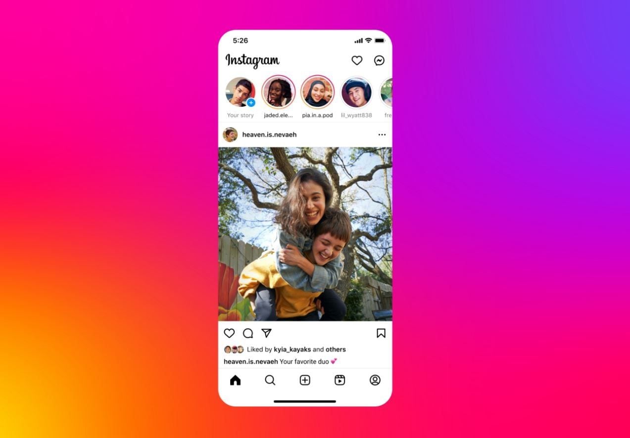 Instagram rediseña su interfaz para favorecer a los creadores de contenido.