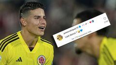 James Rodríguez desató locura en Instagram