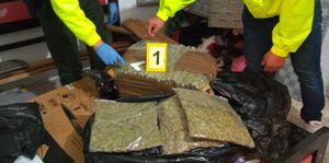 La Policía encontró 24 kilos de marihuana en una residencia de los miembros de Los Púrpura.