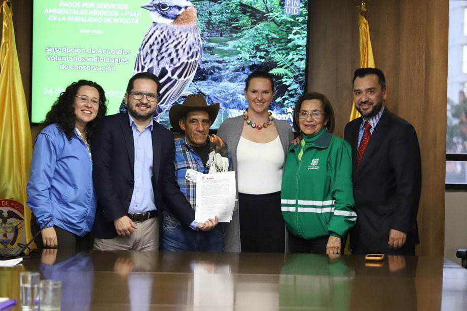 La Secretaría de Ambiente ha firmado 41 acuerdos de Pagos por Servicios Ambientales