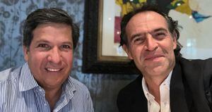 Rodrigo Lara y Federico Gutiérrez se volvieron a encontrar después de la campaña presidencial.