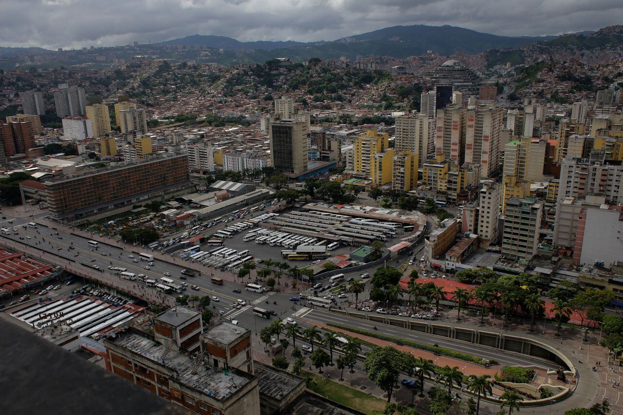 Vista general de Caracas en el 2022.