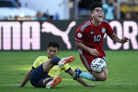 Colombia Vs. Ecuador en el Preolímpico Sudamericano Sub-23 2024 en Venezuela
