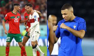 Marruecos vs. Francia. Qatar 2022.