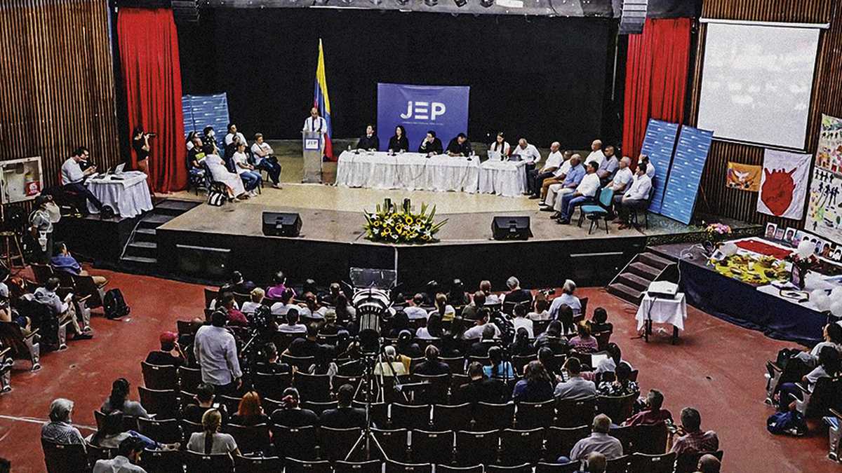 Audiencias de la JEP