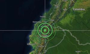 El temblor se sintió con fuerza en la capital ecuatoriana.
