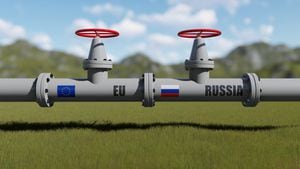 Foto de referencia sobre la tensión del gas entre Rusia y varios países de la Unión Europea