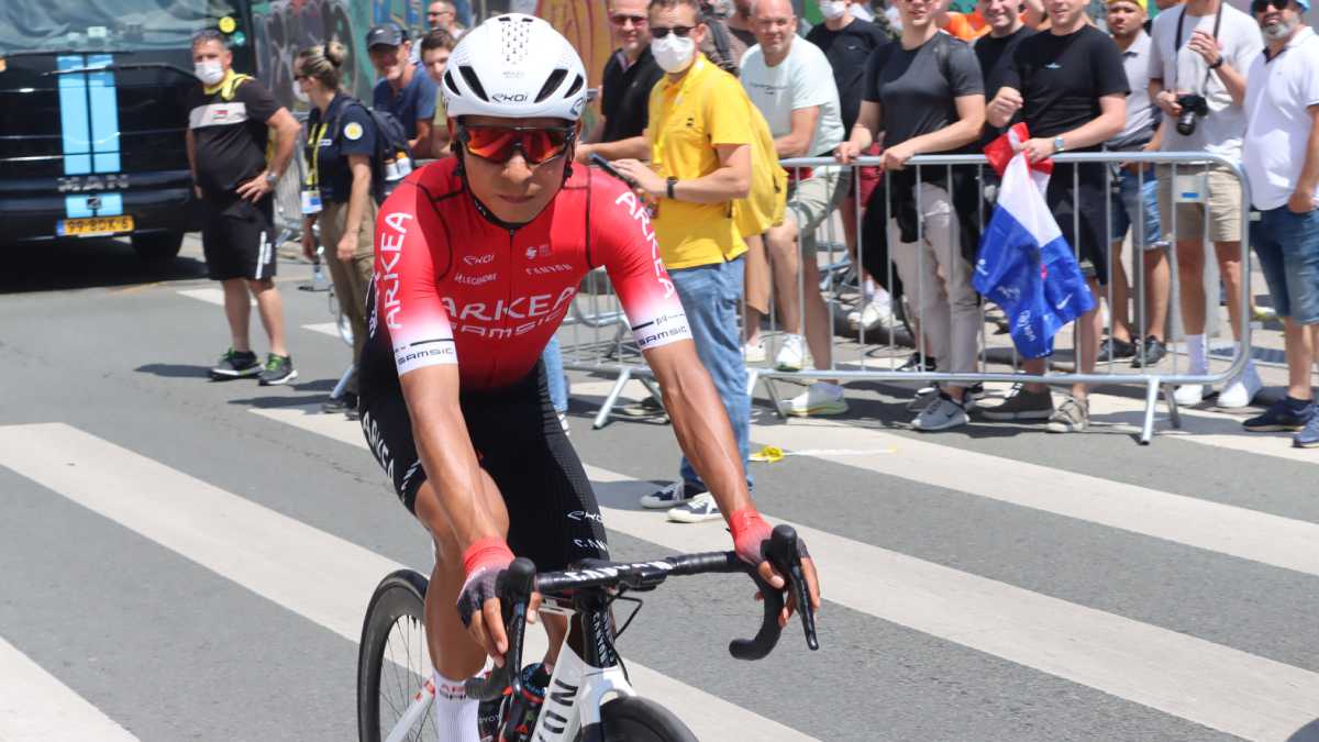 Nairo Quintana, Tour de Francia 2022.  Foto: Twitter oficial - @Arkea_Samsic