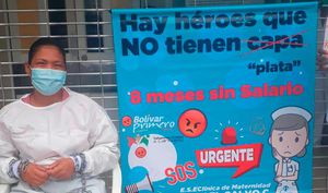 Enfermera en huelga de hambre en Cartagena