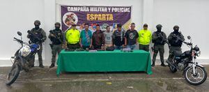 Estos sujetos serían integrantes del grupo delincuencial GAOR E-33.