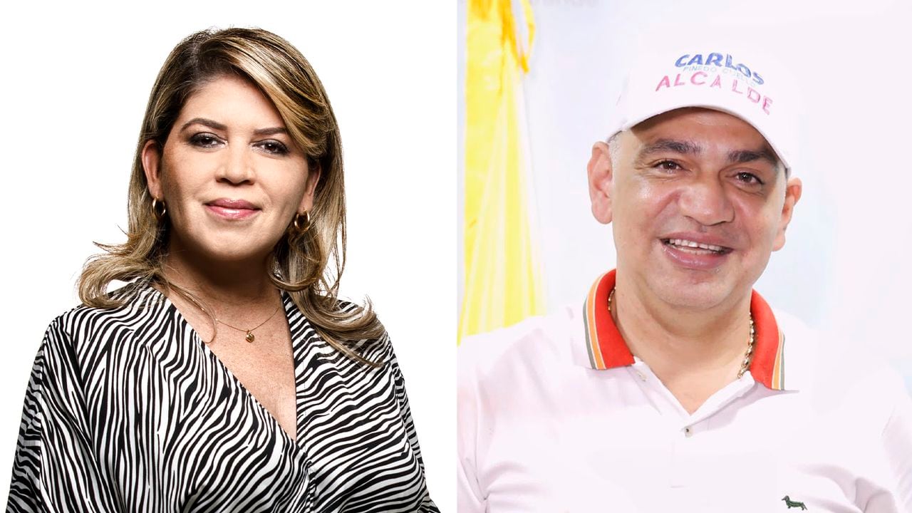 Virna Johnson y Carlos Pinedo.